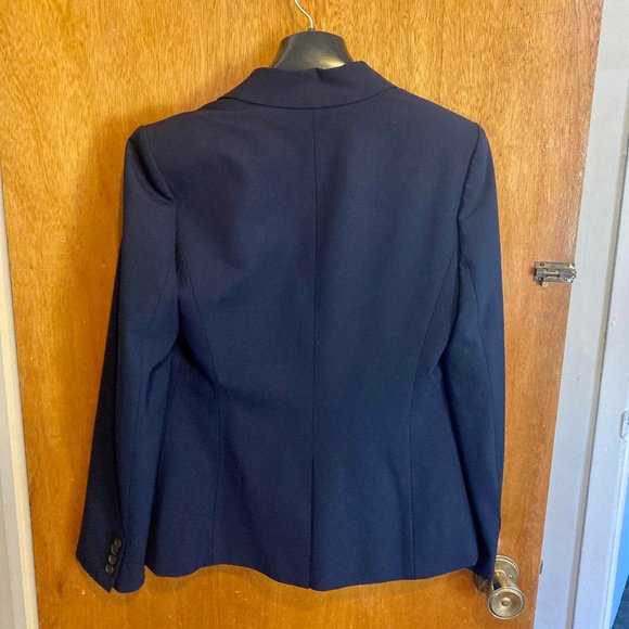 J. Crew Slim Fit Navy Blazer in Bi-Stretch Italian Wool - Picture 2 of 6